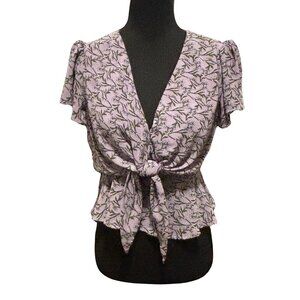 ASTR Floral Blouse